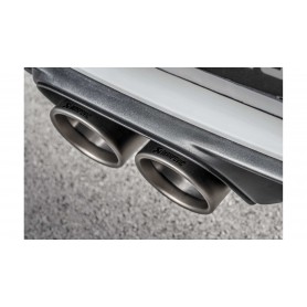 Akrapovic Tail pipe set (Titanium) Porsche NHS
