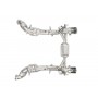 Akrapovic Link Pipe Set w Cat (SS) Ferrari NHS