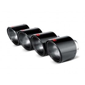 Akrapovic Tail pipe set (Carbon) Chevrolet NHS