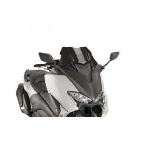 Windshield V-Techline Yamaha Tmax 17-18   C/Black