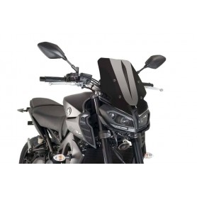 Windshield N.G. Touring Yamaha Mt09 17-18  C/Black