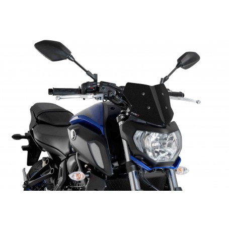 Windshields N.G.Sport Yamaha Mt07 18 - C/Carbon Lo