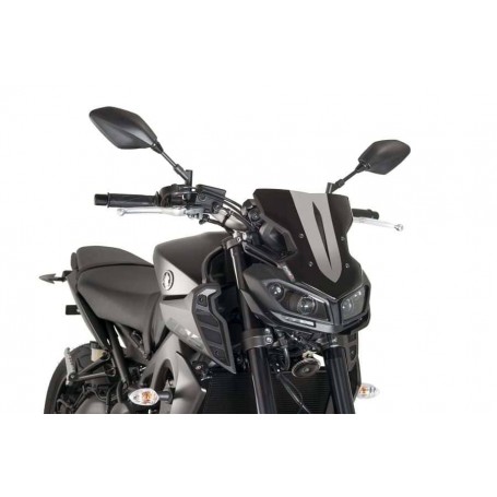 Windshield N.G. Sport Yamaha Mt09 17-18  C/Black