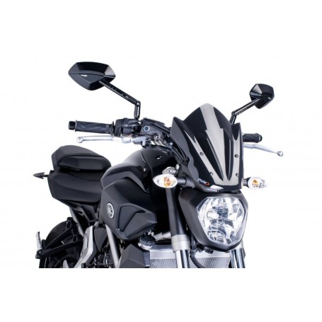 New Gen Sport Screen Yamaha Mt07 14 -17  C/Black