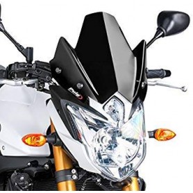 Windshield New Generation Yamaha Fz8 10-16  C/Blac