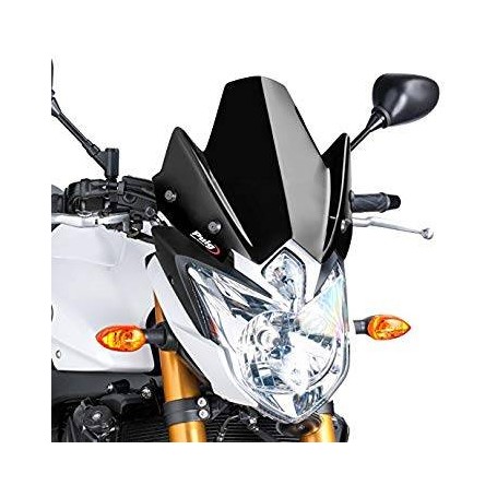 Windshield New Generation Yamaha Fz8 10-16  C/Blac