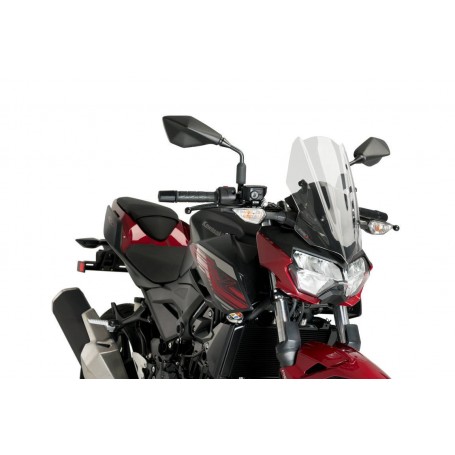 Wind. New Generation Kawasaki Z400 19  C/Clear