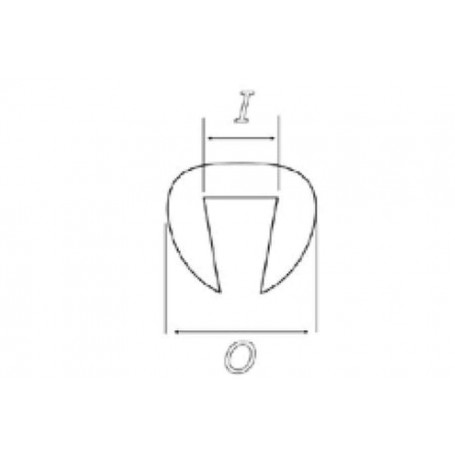 50M Trim-Eding 6X3 By Meter C/Black