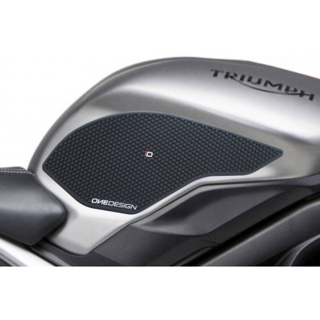 Lateral Tank Pads Triumph C/Black