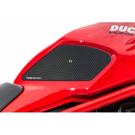 Lateral Tank Pads Ducati C/Black