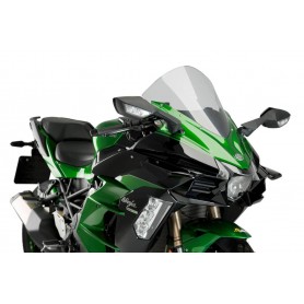 Downforce Spoilers For Kawasaki Ninja H2/Sx C/Blac