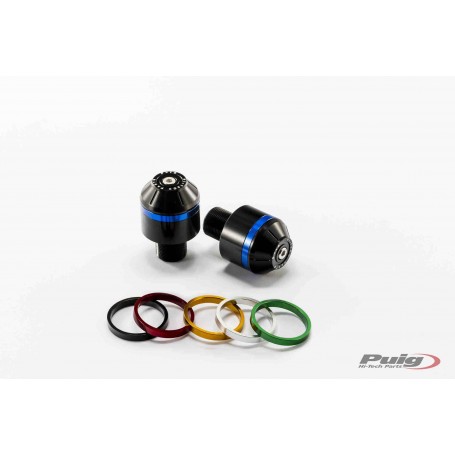 Short Bar End W/Rings Kawasaki Zx6R 07 -08  C/Blac