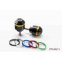 Short Bar End W/Rings Honda Cb500F/X C/Black