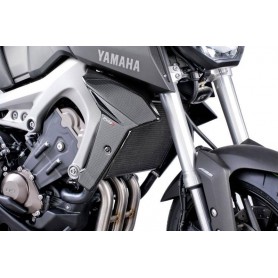 Radiator Side Panels Kawasaki Z650 17  C/Carbon Lo