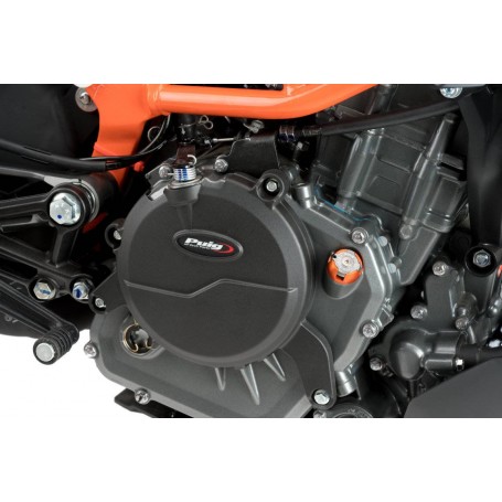 Kit 3 Caps Engine Cover Ktm 390 Duke/Rc390 C/Black