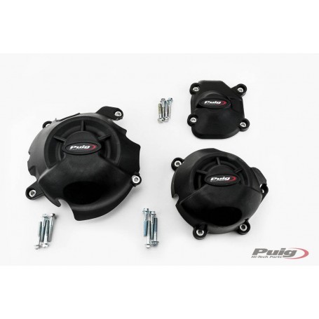 Kit 3 Caps Engine Cover Kawasaki Z800/Z800E 13 -16