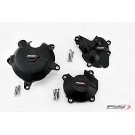 Kit 3 Caps Engine Cover Kawasaki Zx-6R 09 -16  C/B