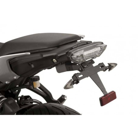 License Support Yamaha Mt-07 Tracer 16 -18  C/Blac