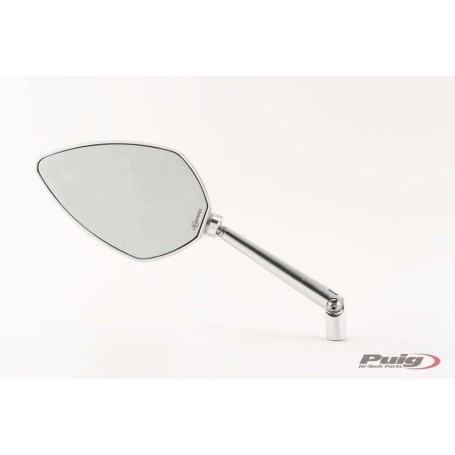 Rear Mirror Hi-Tech 3 Homologated S/Left C/Alum