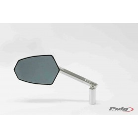 Rear Mirror Mod. Gt Homologated Left Side C/Alu-Bl