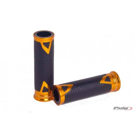 Grips By Pair Puig Hi-Tech Radical Alu 123Mm C/Gol