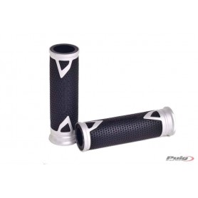 Grips By Pair Puig Hi-Tech Radical Alu 123Mm C/Sil