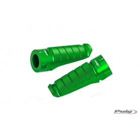 Pair Footrests Hi-Tech Pilot Right/Left C/Green