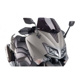 Hand Guards Yamaha T-Max530 12 -18  C/Dark Smoke