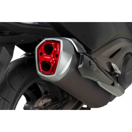 End Tube For Exhaust Escape Kymco Ak550 17  C/Red