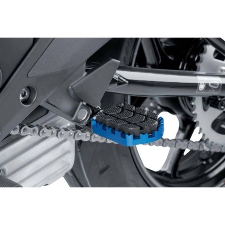 Footpegs Hi-Tech Enduro Rig/Left C/Blue