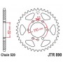 Steel Rear Sprocket. JTR890.45