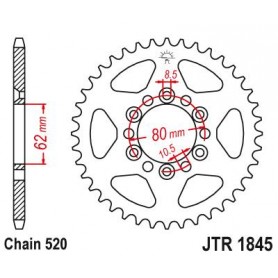 Steel Rear Sprocket. JTR1845.37