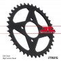 Steel Rear Sprocket. JTR815.35