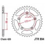 Steel Rear Sprocket. JTR894.50