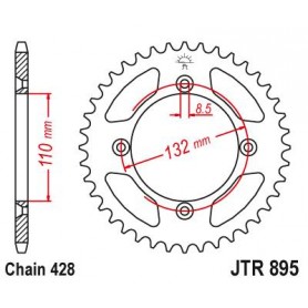Steel Rear Sprocket. JTR895.46