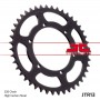 Steel Rear Sprocket. JTR13.38