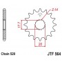 Steel Front Sprocket. JTF564.13