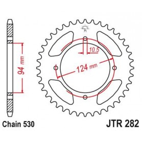 Steel Rear Sprocket. JTR282.34