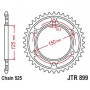 Steel Rear Sprocket. JTR899.45