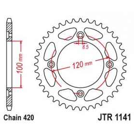 Steel Rear Sprocket. JTR1141.50