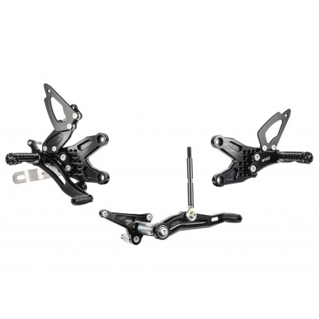 Bonamici Aluminum Rearsets BMW S 1000 RR - HP4 (race) 08-14