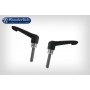 Wunderlich handle bar quick-release fastener - only with handlebar riser - black