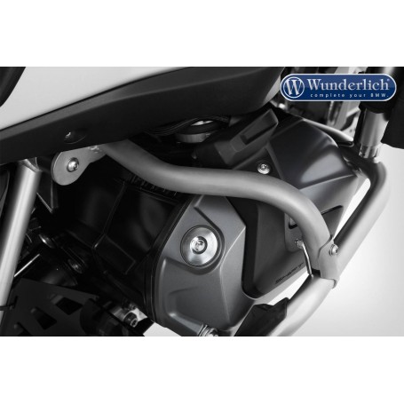 Wunderlich reinforcement bar for the original engine protection bar - stainless steel