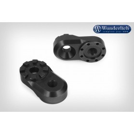 Wunderlich Vario adapter EVO1 (pair) - 23mm - black