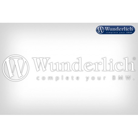 Wunderlich sticker - 150mm - white