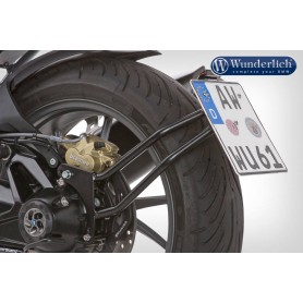 Wunderlich "SWING" tail section licence plate holder for shaft drive - black