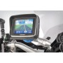 Navigation support MultiPod VARIO with carrier plate incl.silentblocks - silver