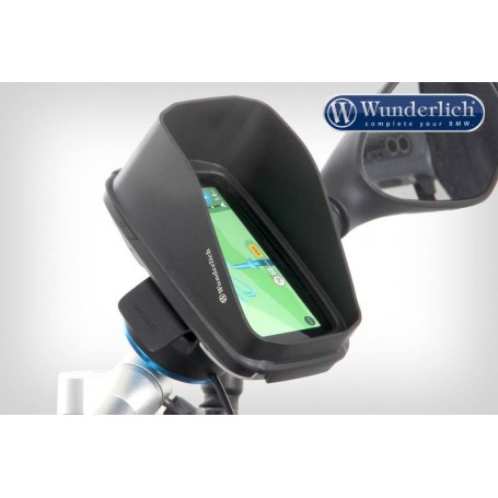 Glare Shield TomTom Rider 550 | 450 | 410 | 400 | 42 | 40 upright - black