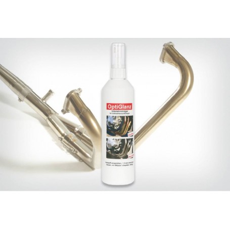 Stainless steel exhaust system cleaner