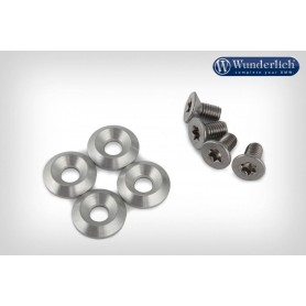 Wunderlich Spare bolts set 8 pieces - Set - silver